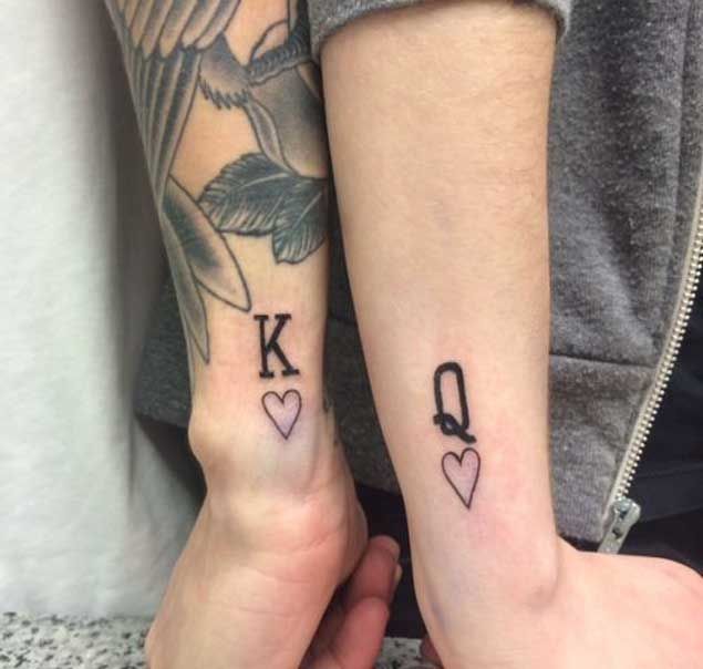 Amazing King and Queen Tattoos for passionate lovers 