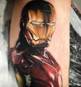 Iron Man tattoo