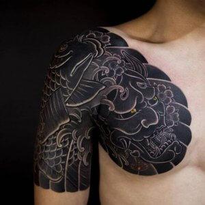 Shoulder tattoo