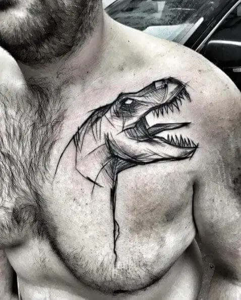 dinosaur tattoo