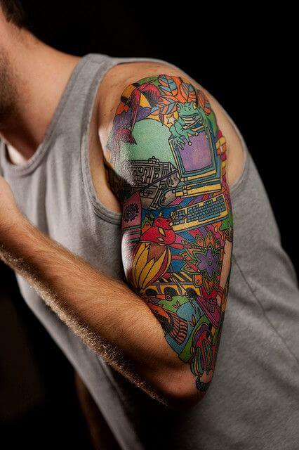 14 Coolest Ideas on Sleeve Tattoos for Men