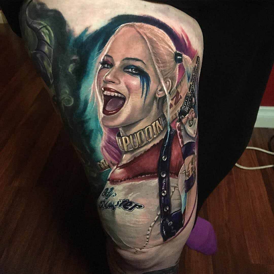 The Current Trend Of Making Harley Quinn Tattoo Tattooli Com