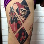 Trend Harley Quinn tattoo