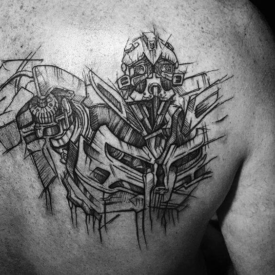 transformers tattoos