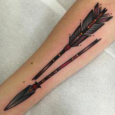 Tatuaggio Freccia Spezzata