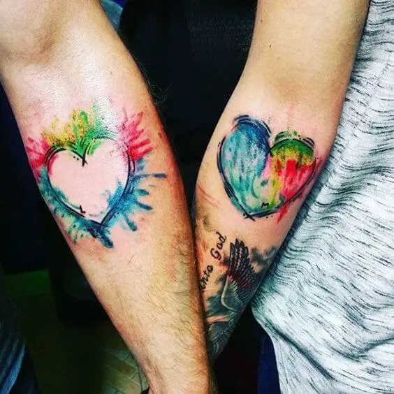 Cutesy Heart tattoos that are sure to melt your heart