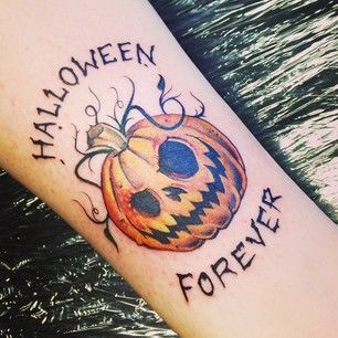everyday is halloween tattoo
