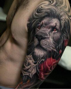 lion tattoo for men