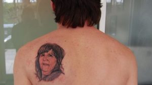 messi mother tattoo