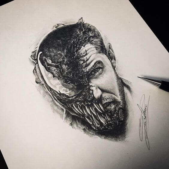 Tattoo Reveal Venom Originally here on Steemit  by Alden Tan  Medium