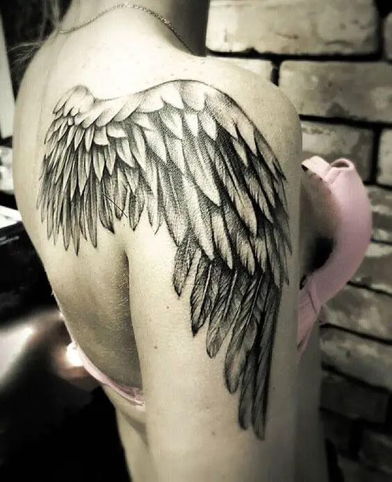 17 Awesome Angel Wing Tattoos