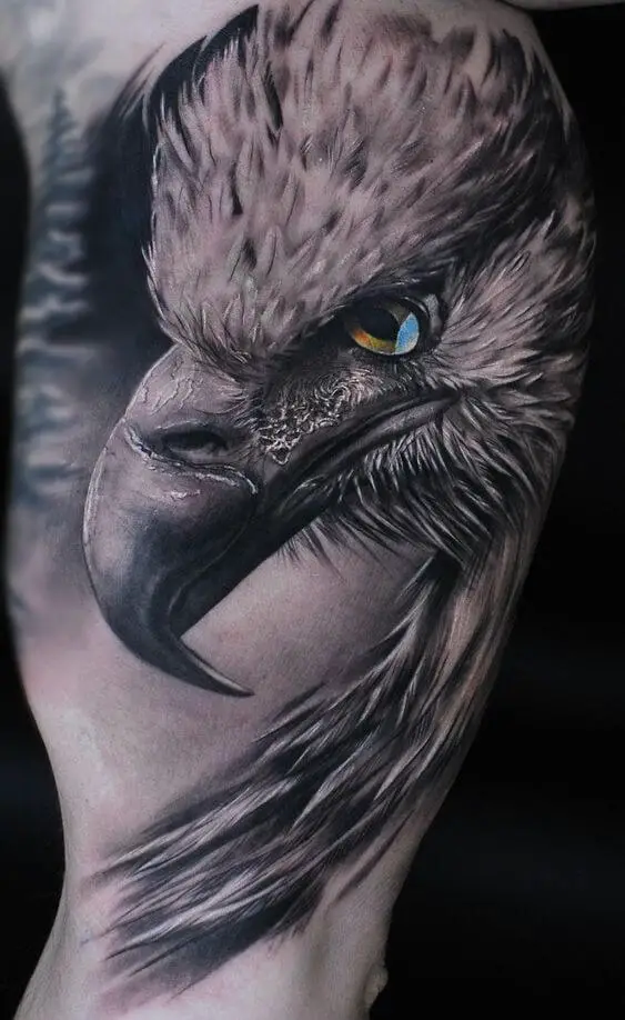 Eagle bird tattoo