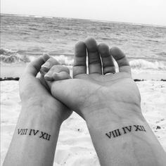 date tattoo ideas for men