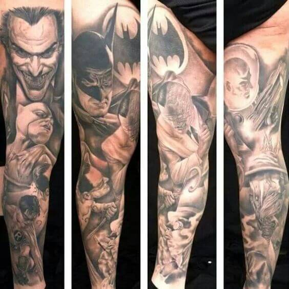 dc comics tattoos ideas