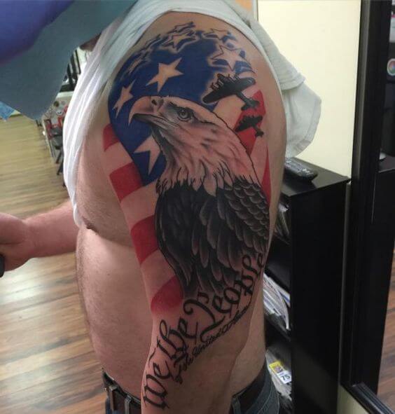 eagle tattoo design