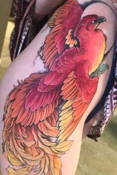 Phoenix Tattoo Meanings In Different Cultures Tattooli Com