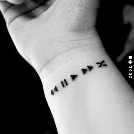 stick and poke tattoo music