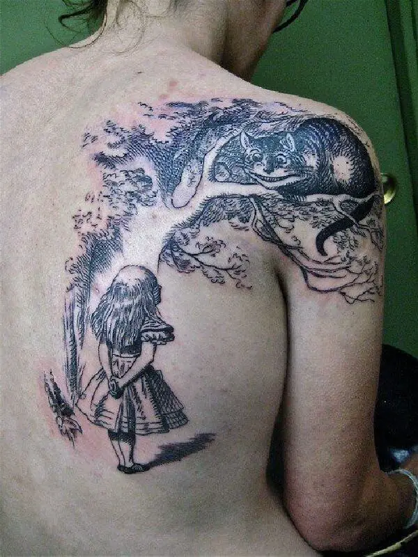 Alice in Wonderland Tattoos  All Things Tattoo