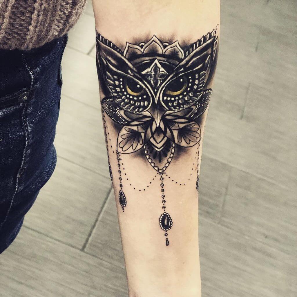 Henna Design Owl