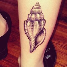 Seashell tattoos