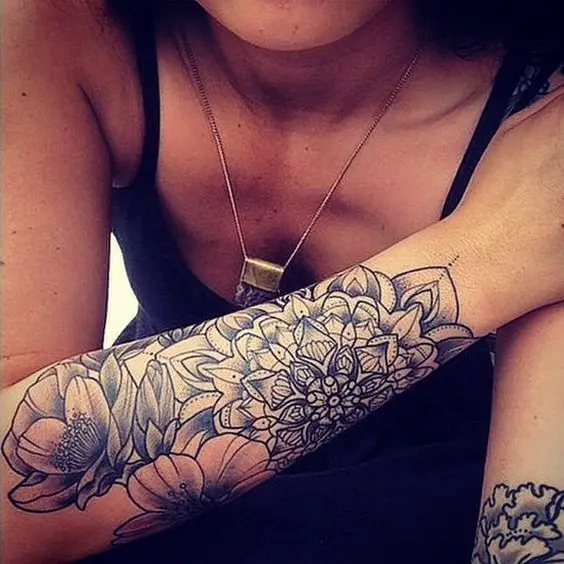 arm tattoos for women