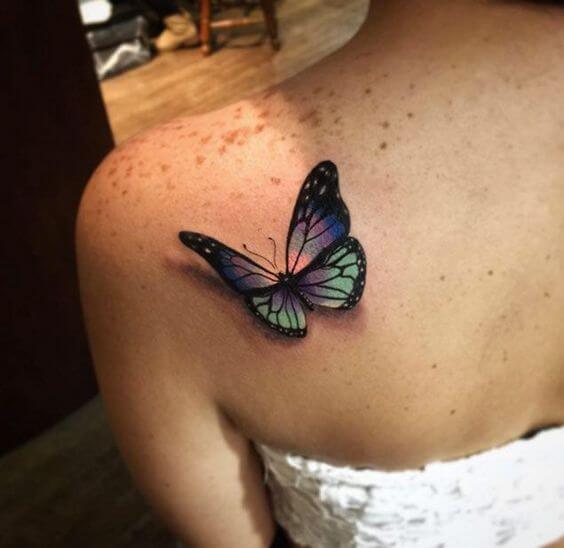 butterfly tattoos for women