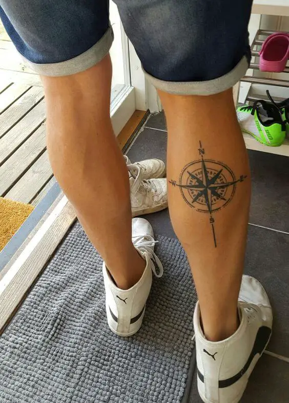 calves tattoo