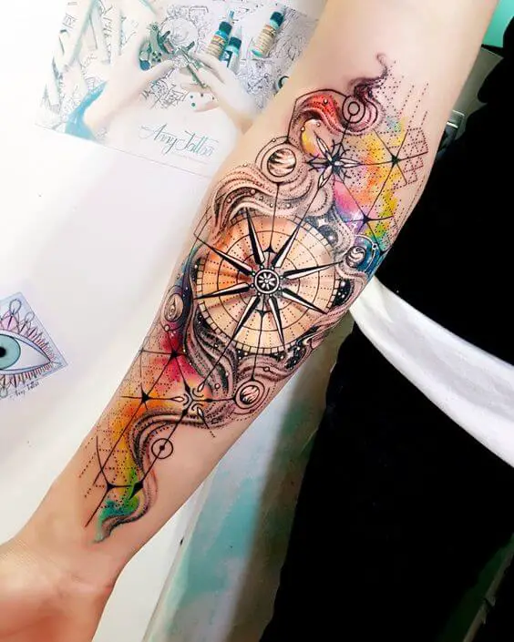 99 Artistic Watercolor Tattoos That Are Living Works of Art