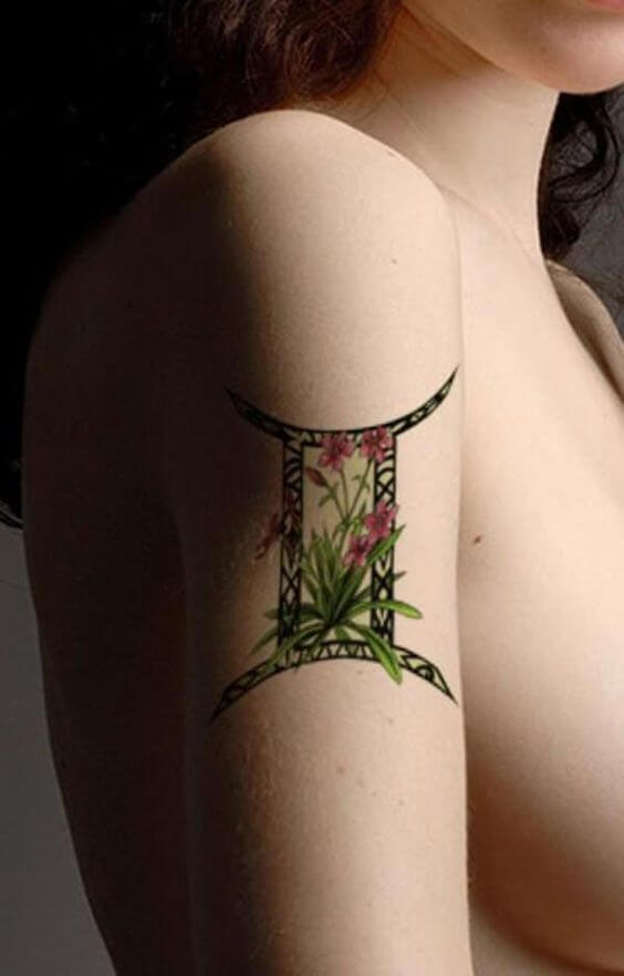 gemini tattoos for women