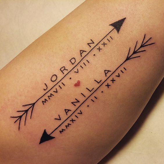 name tattoo