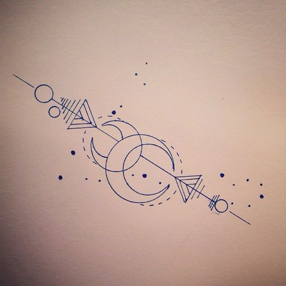 pisces tattoo constellation