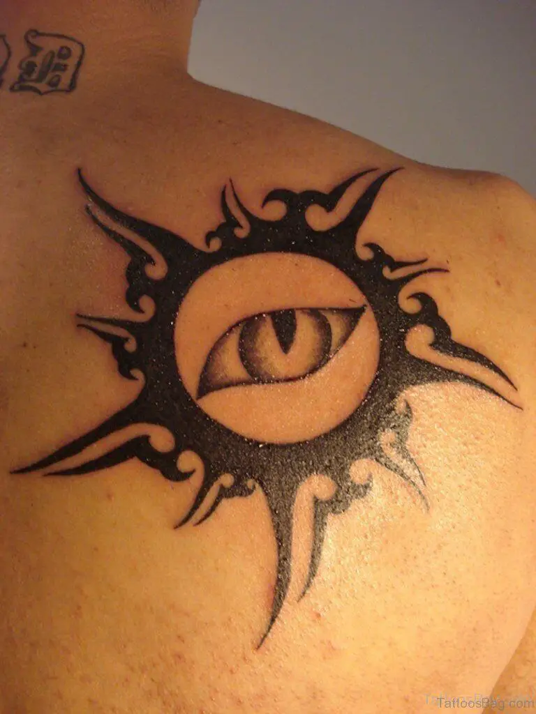 sun tattoo for women