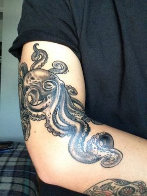 Painted Octopus tattoo