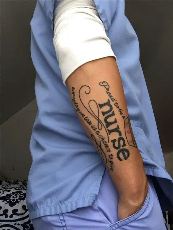 Can Nurses Have Tattoos  Nurse Money Talk