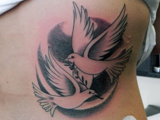 olive and dove tattoo