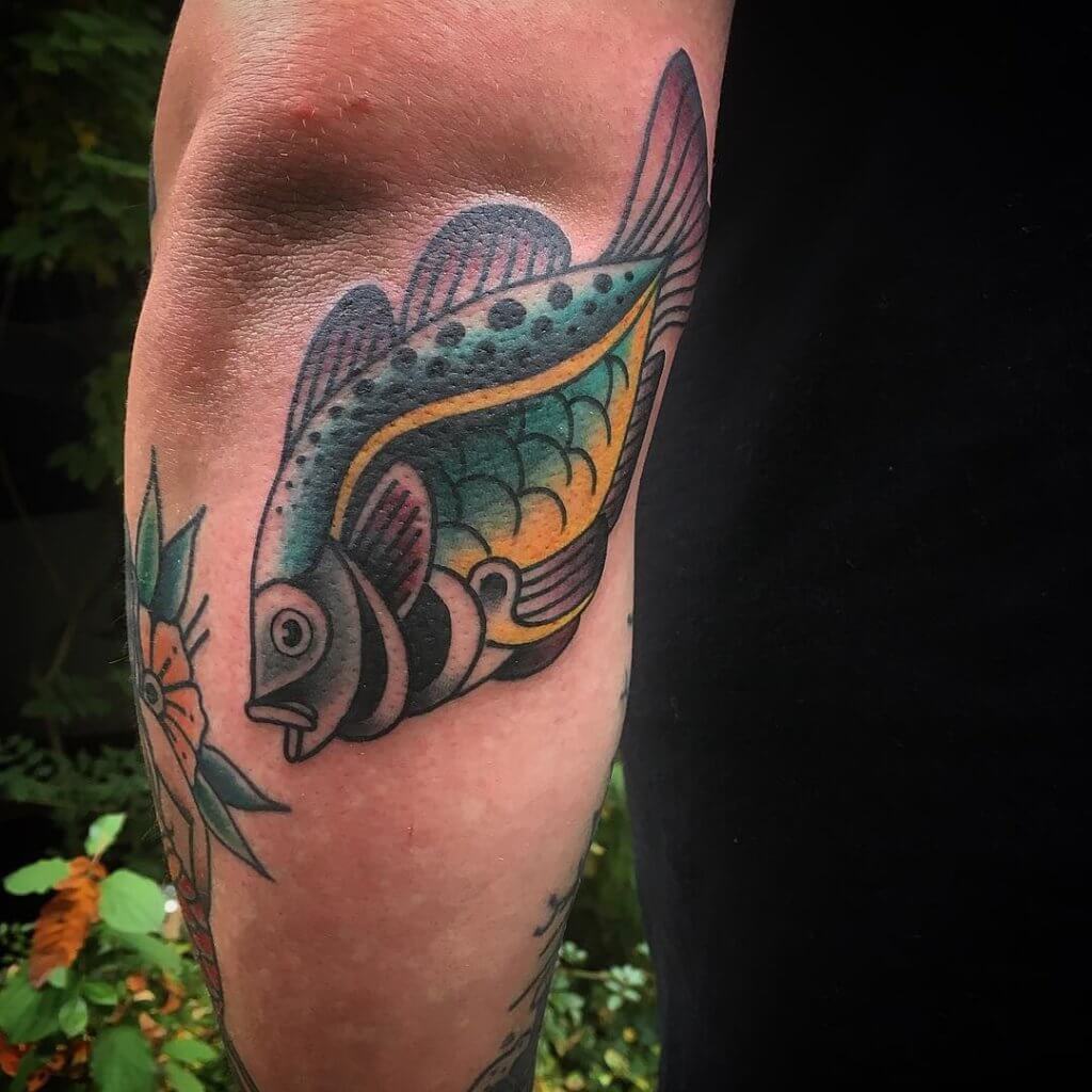 Bass Tattoos for All You WouldBe Master Anglers  Tattoodo