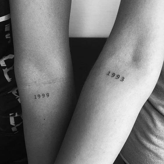 Dates tattoo