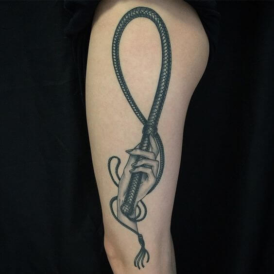 Dominatrix tattoo