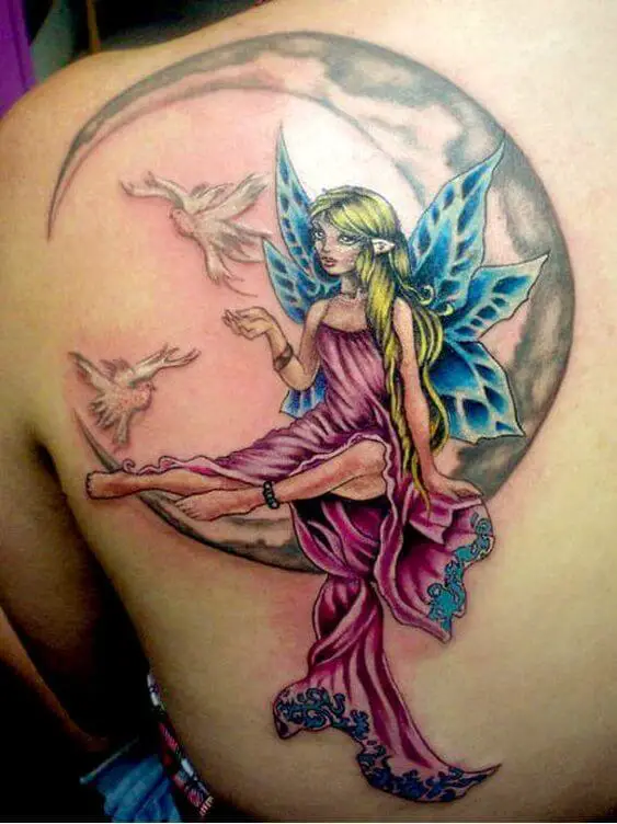 50 Beautiful Fairy Tattoos  Tattoo Me Now