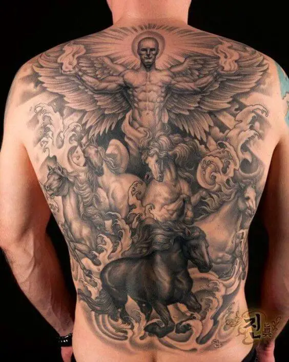 prometheus greek mythology tattoo