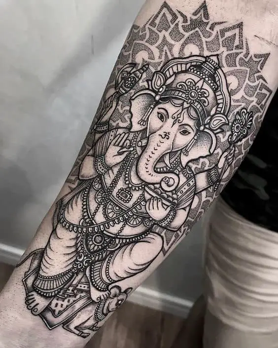 Ganesha-tatuointi