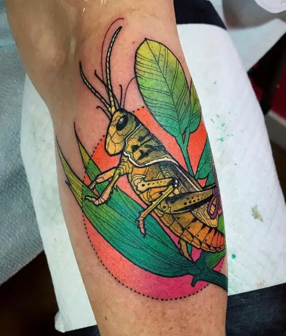 Grasshoppers tattoo