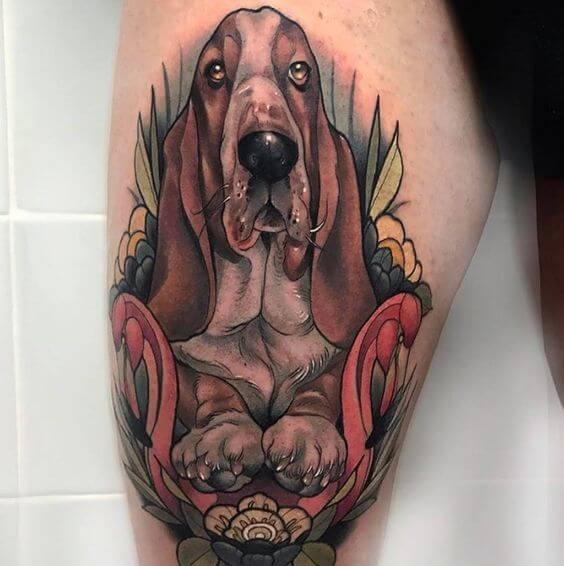 Hound Dog Tattoo
