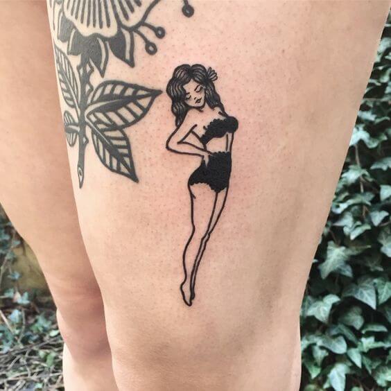 Hedendaags Best 100 Ideas for Pin Up Girl Tattoo (2020 Fresh Pictures) XN-89