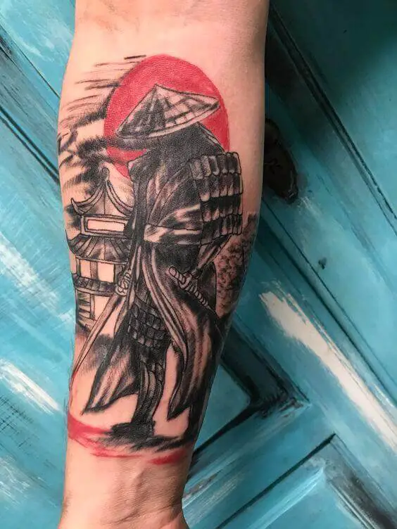 Miyamoto Musashi on me by Violaros art myndigheten studio stockholm swe  r tattoos