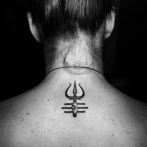 Tatuaje del símbolo de Shiva