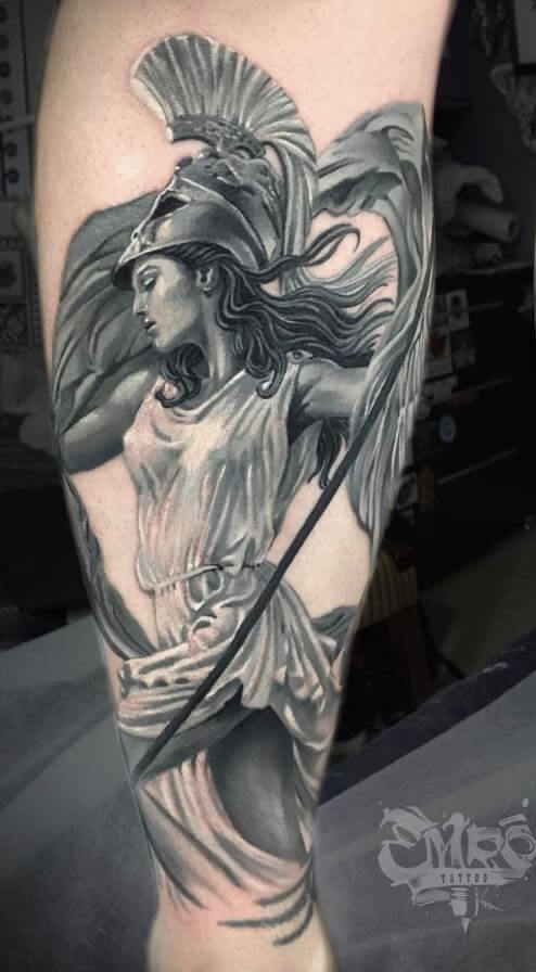 Warrior Hera Tattoo
