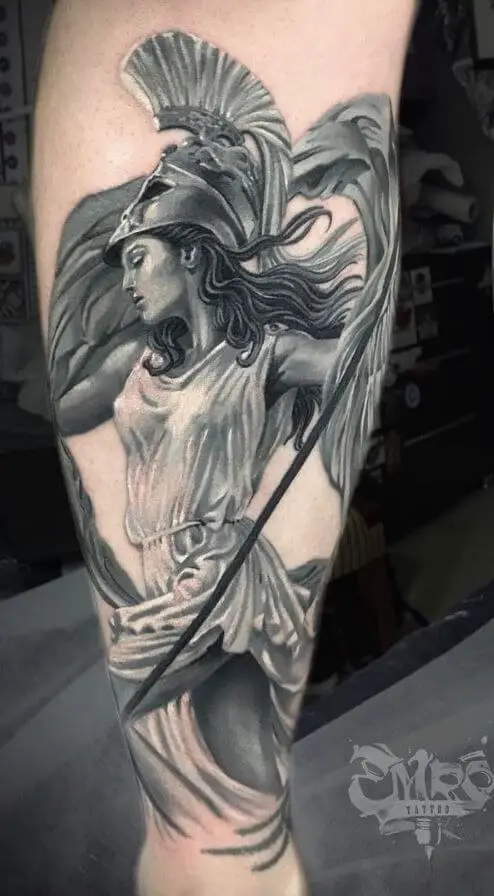 nike goddess of victory tattoo