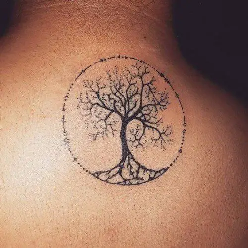 ash tree tattoo