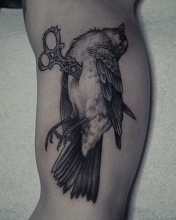 dead sparrow tattoo